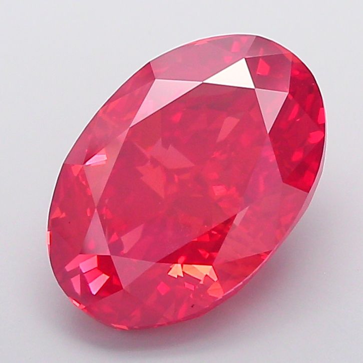 13.34 ct. oval Lab Grown Diamond front image