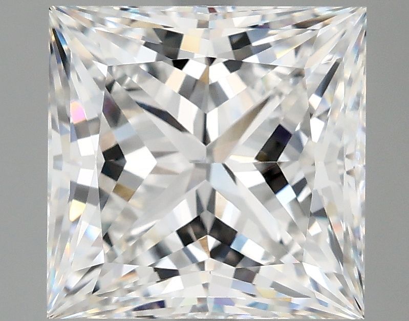 4.19 ct. princess Lab Grown Diamond front image