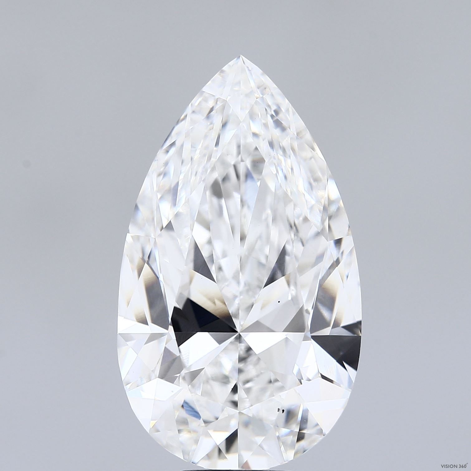 12.00 ct. pear Lab Grown Diamond front image