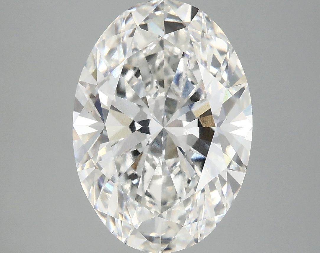 4.05 ct. oval Lab Grown Diamond front image