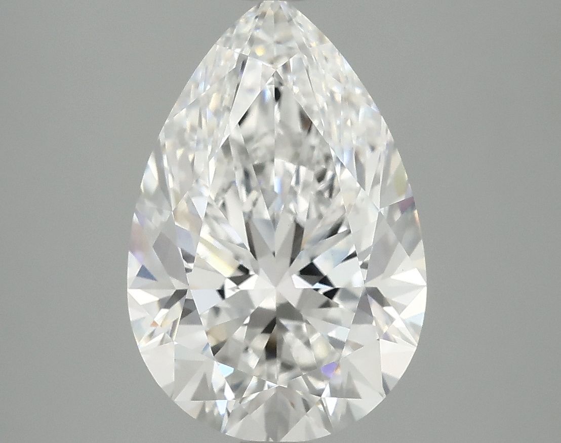 4.10 ct. pear Lab Grown Diamond front image