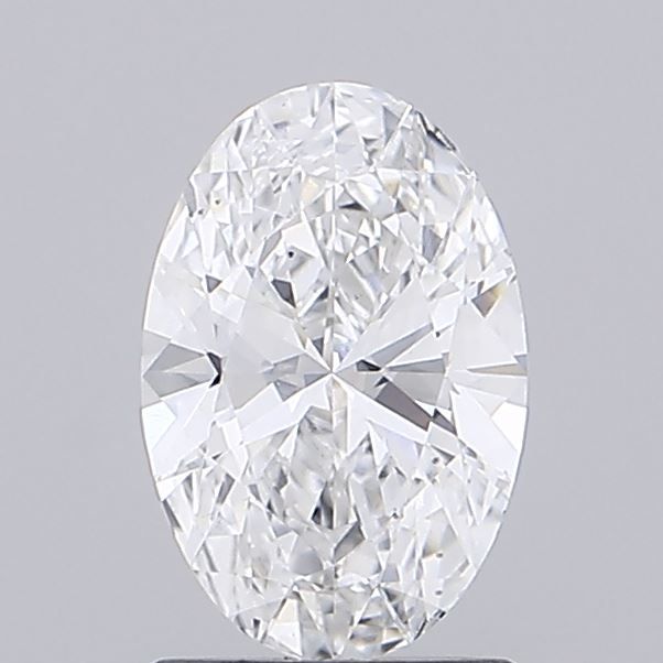 1.10 ct. oval Lab Grown Diamond front image