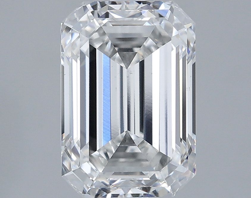 3.21 ct. emerald Lab Grown Diamond front image