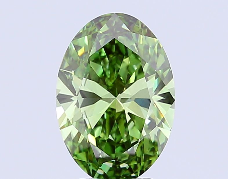 5.57 ct. oval Lab Grown Diamond front image