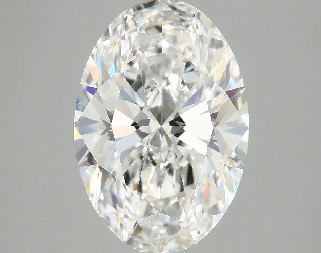 3.94 ct. oval Lab Grown Diamond front image