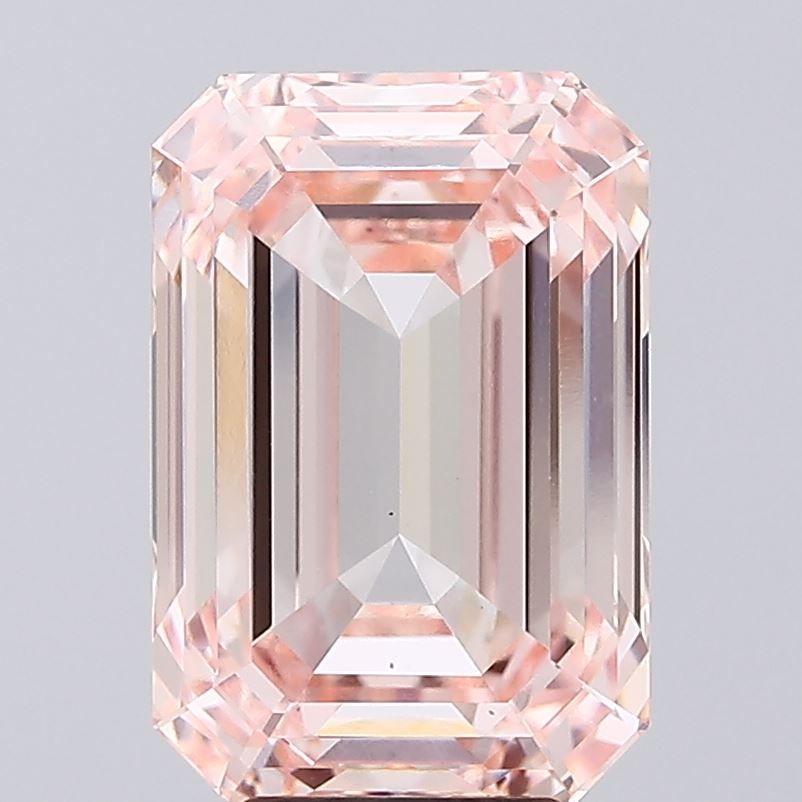 6.54 ct. emerald Lab Grown Diamond front image