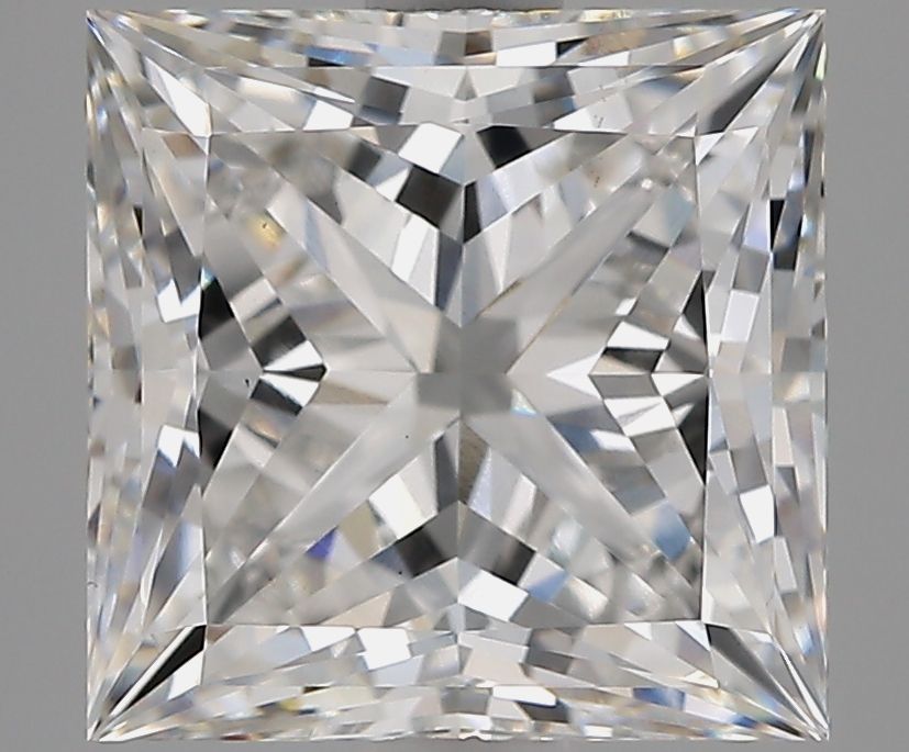 5.02 ct. princess Lab Grown Diamond front image