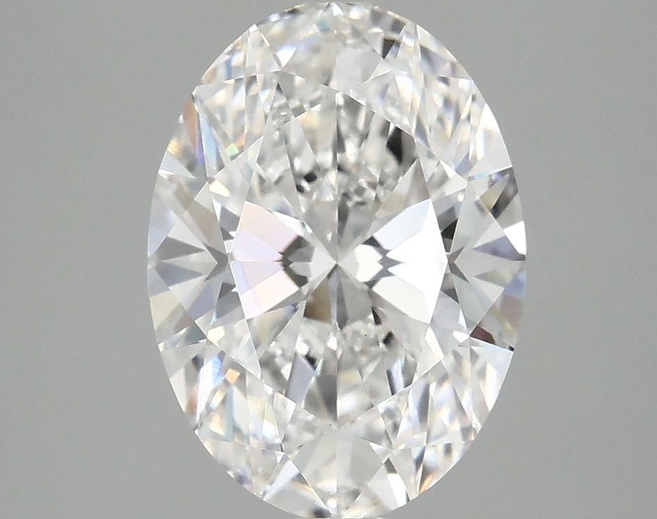 2.92 ct. oval Lab Grown Diamond front image