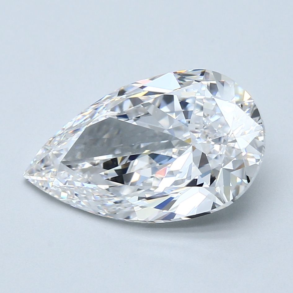 3.7 Carat Pear Diamond E VS1