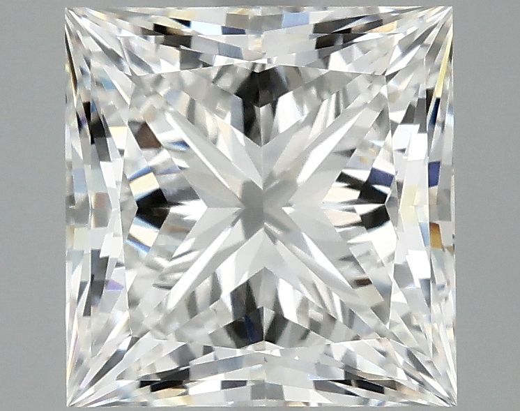 4.04 ct. princess Lab Grown Diamond front image