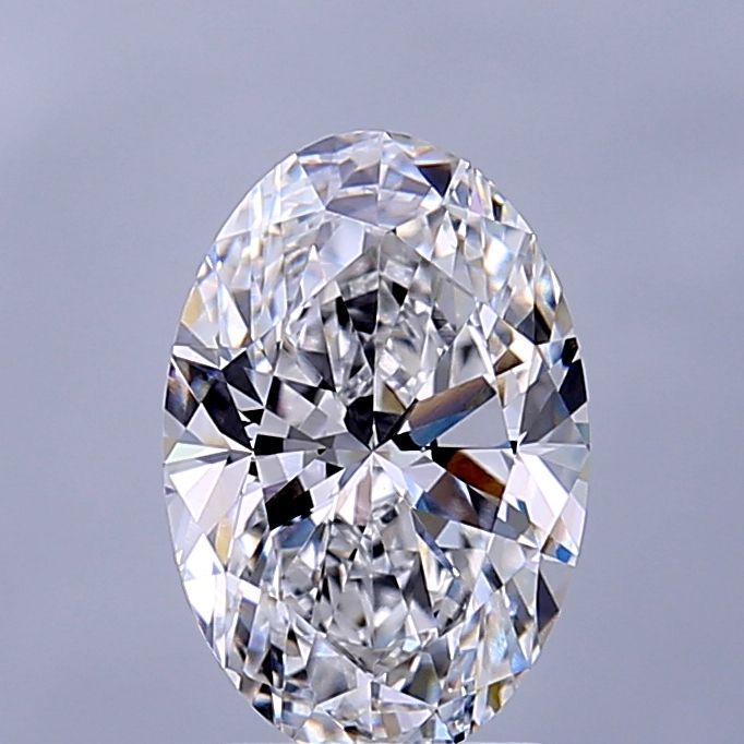 2.02 ct. oval Lab Grown Diamond front image
