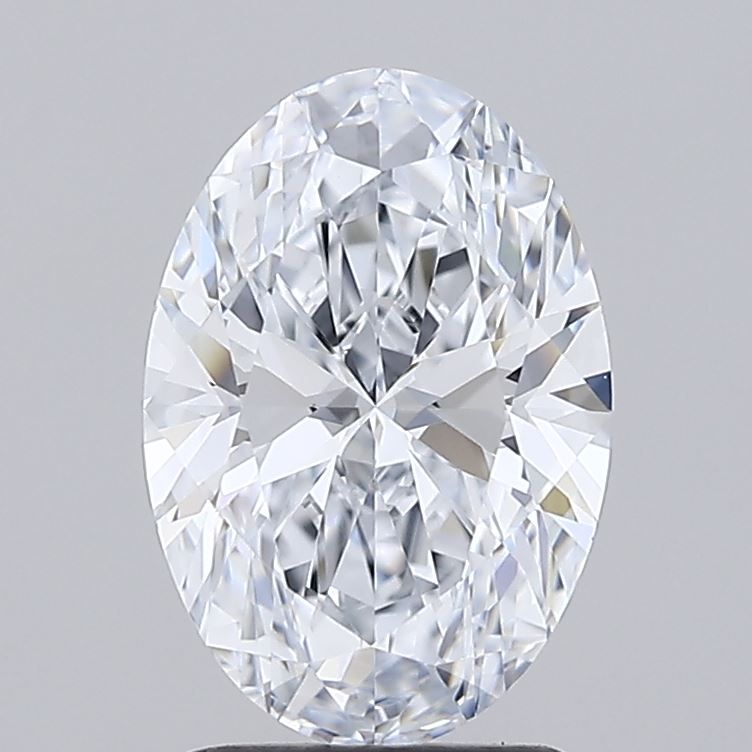 2.08 ct. oval Lab Grown Diamond front image