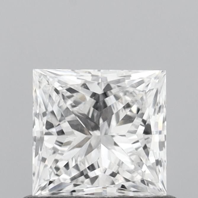 0.66 ct. princess Lab Grown Diamond front image