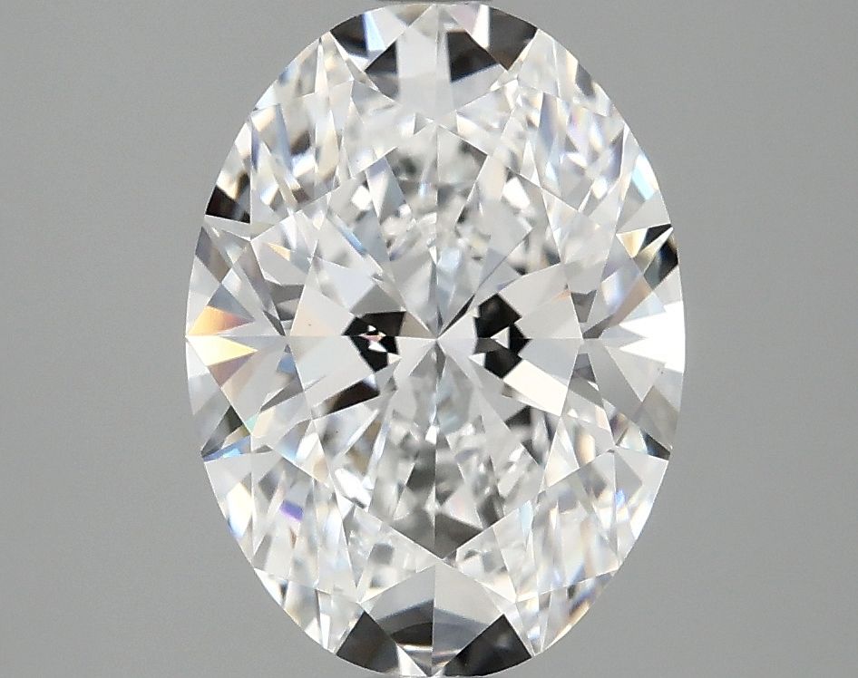 2.85 ct. oval Lab Grown Diamond front image