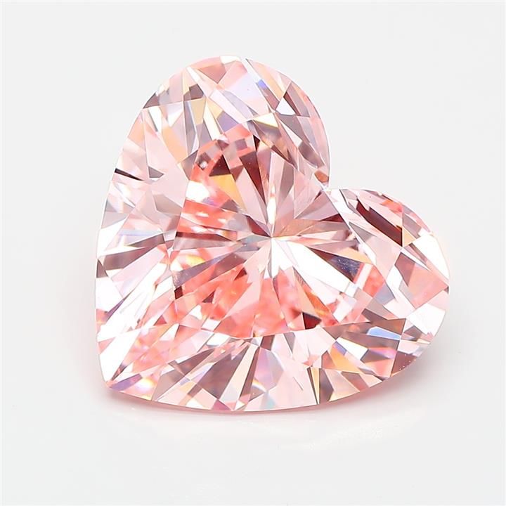 8.02 ct. heart Lab Grown Diamond front image