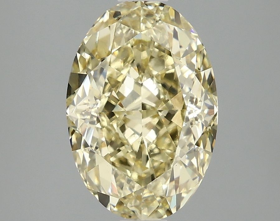 3.02 ct. oval Lab Grown Diamond front image