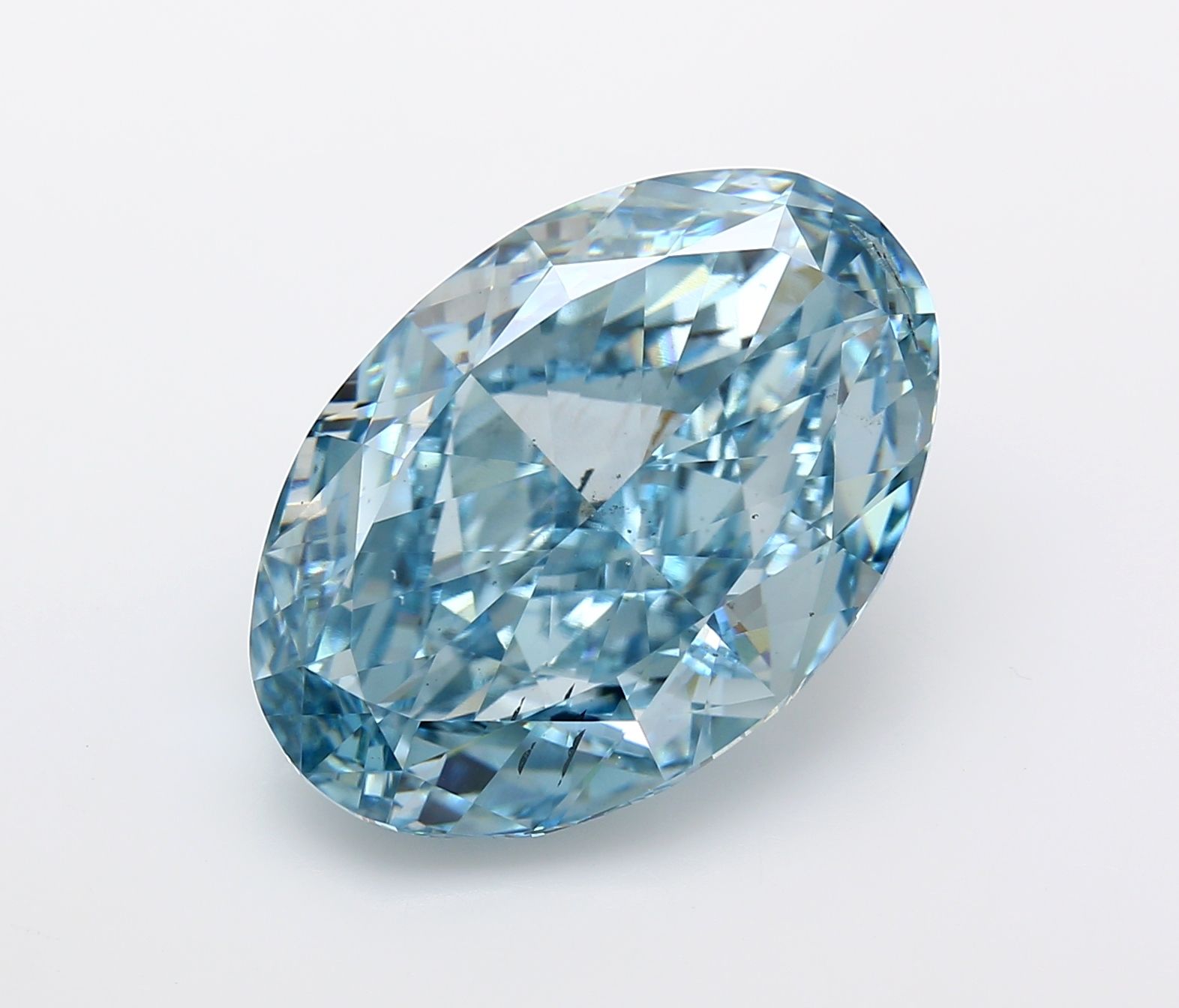 16.40 ct. oval Lab Grown Diamond front image