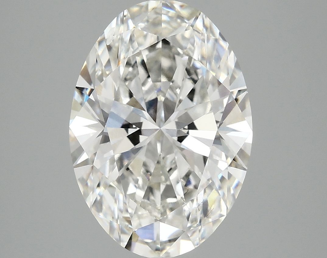 3.78 ct. oval Lab Grown Diamond front image