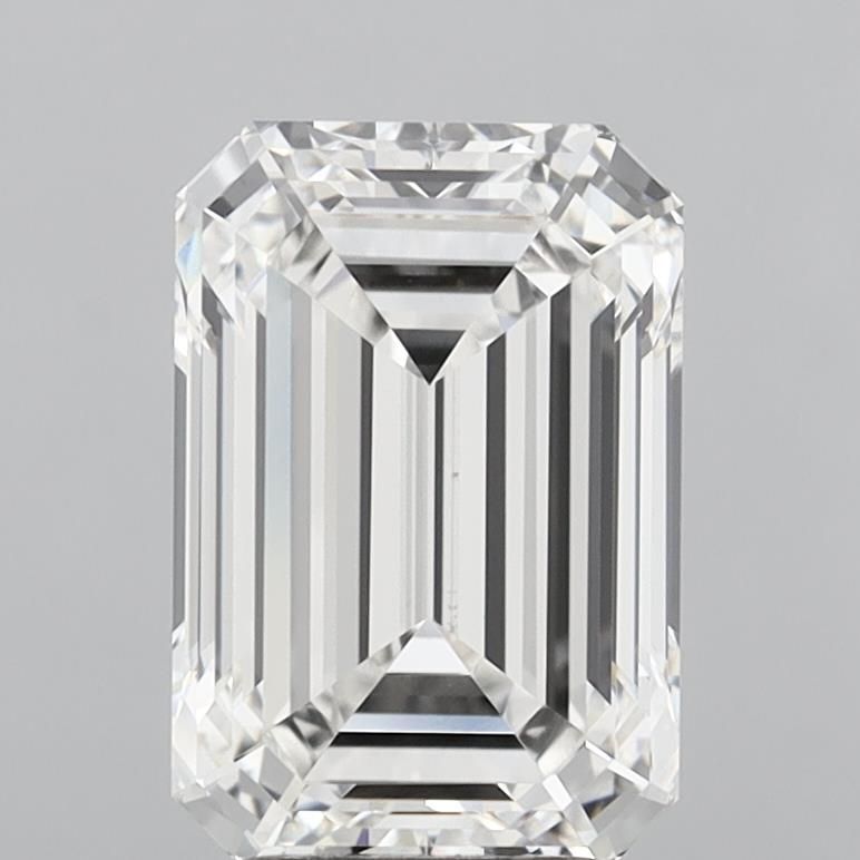 5.02 ct. emerald Lab Grown Diamond front image