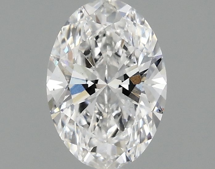 1.10 ct. oval Lab Grown Diamond front image