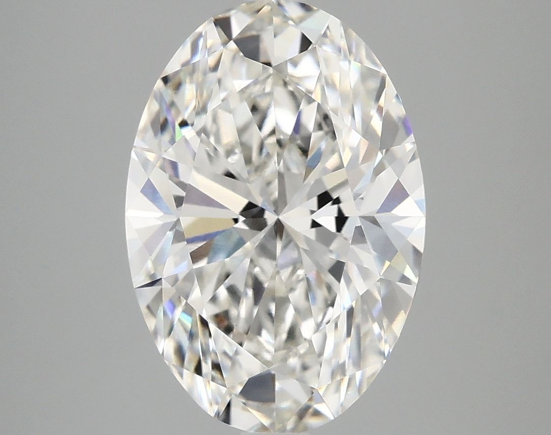 4.07 ct. oval Lab Grown Diamond front image