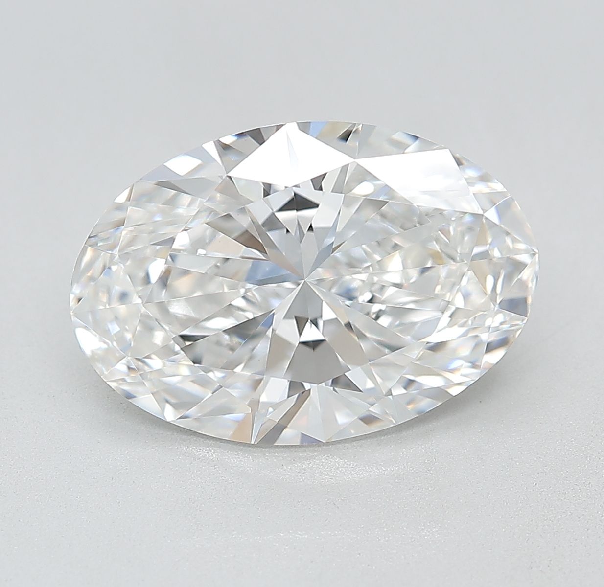 4.91 ct. oval Lab Grown Diamond front image
