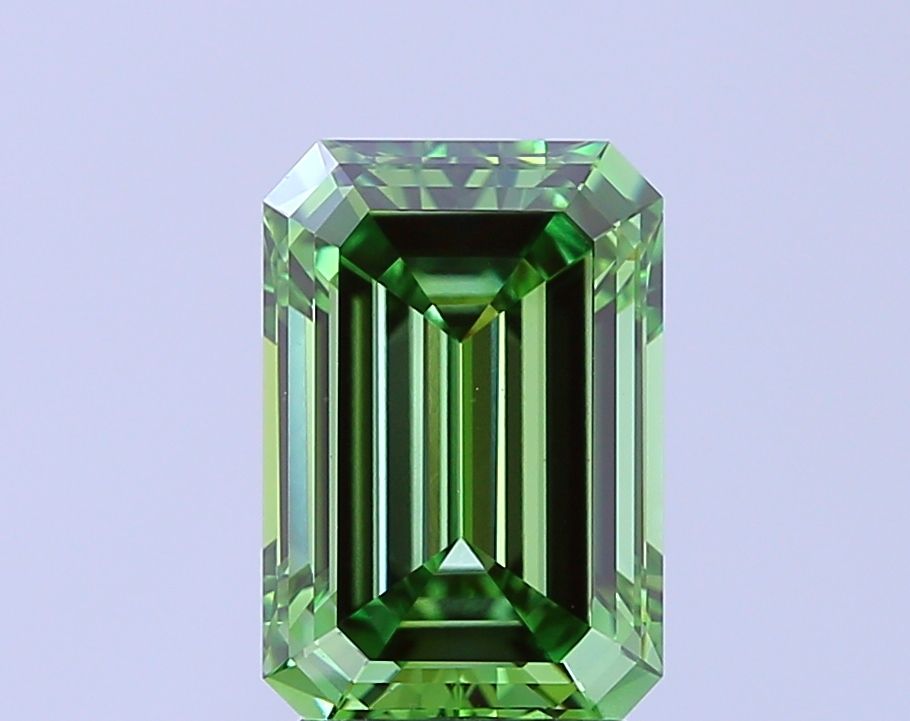 3.10 ct. emerald Lab Grown Diamond front image