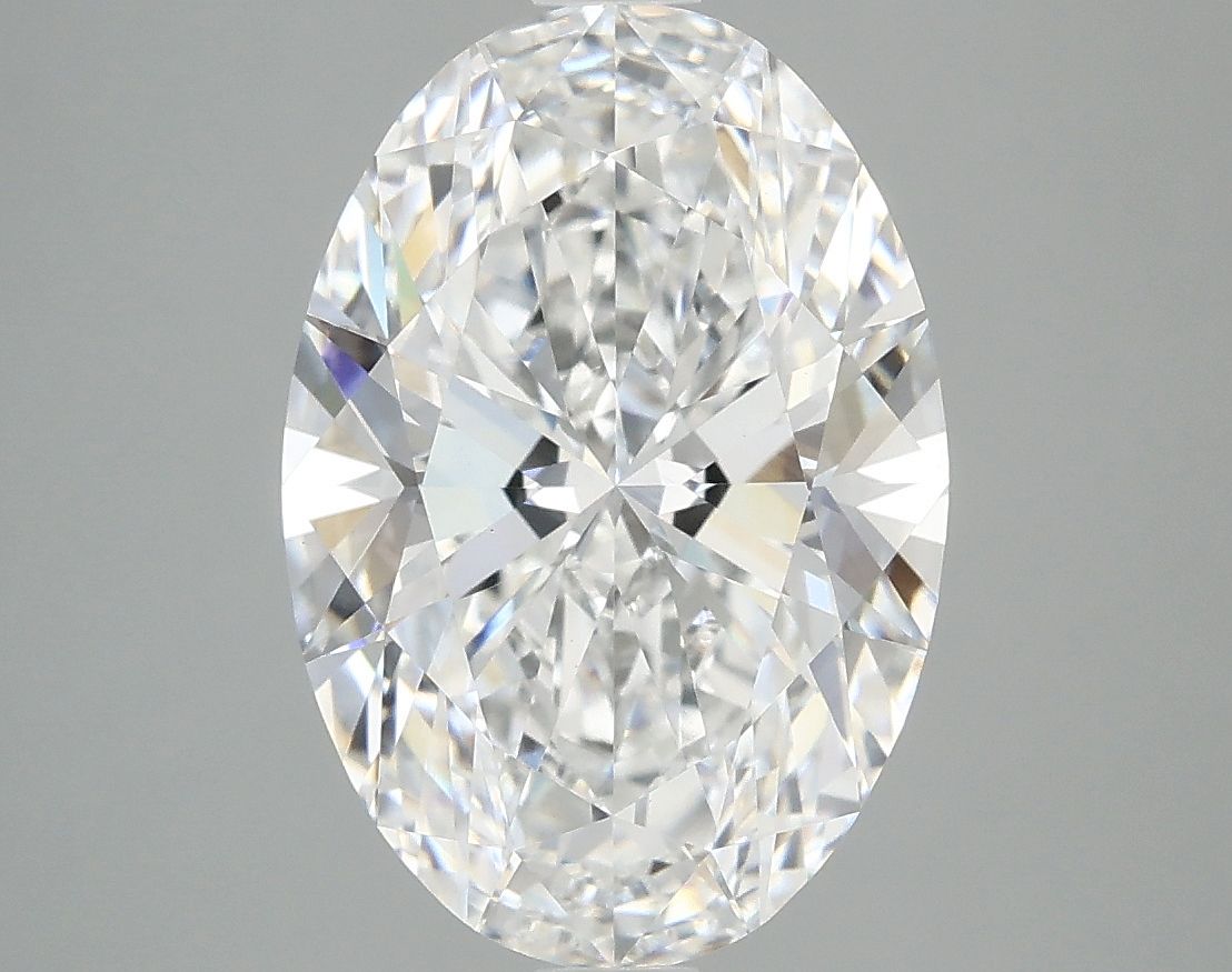 4.07 ct. oval Lab Grown Diamond front image