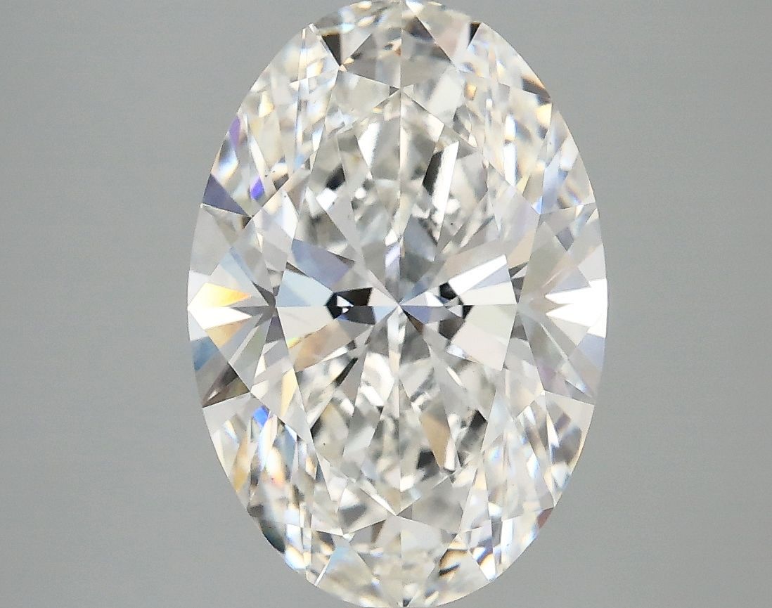 3.94 ct. oval Lab Grown Diamond front image