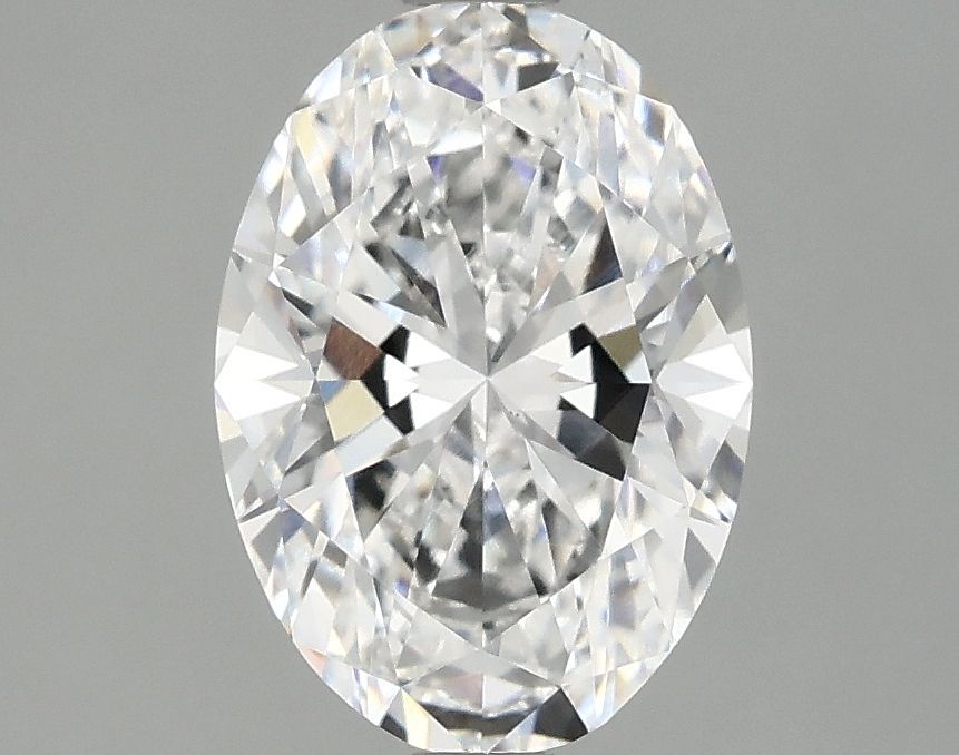 2.01 ct. oval Lab Grown Diamond front image