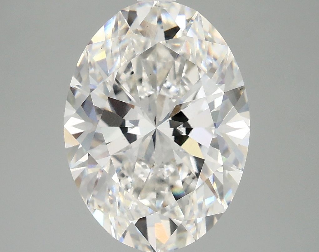 3.88 ct. oval Lab Grown Diamond front image