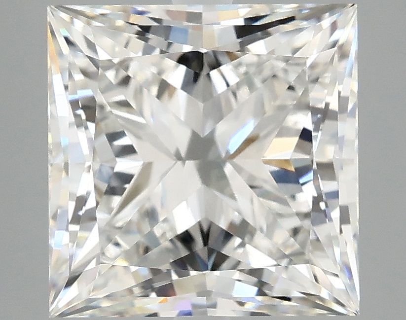 5.02 ct. princess Lab Grown Diamond front image