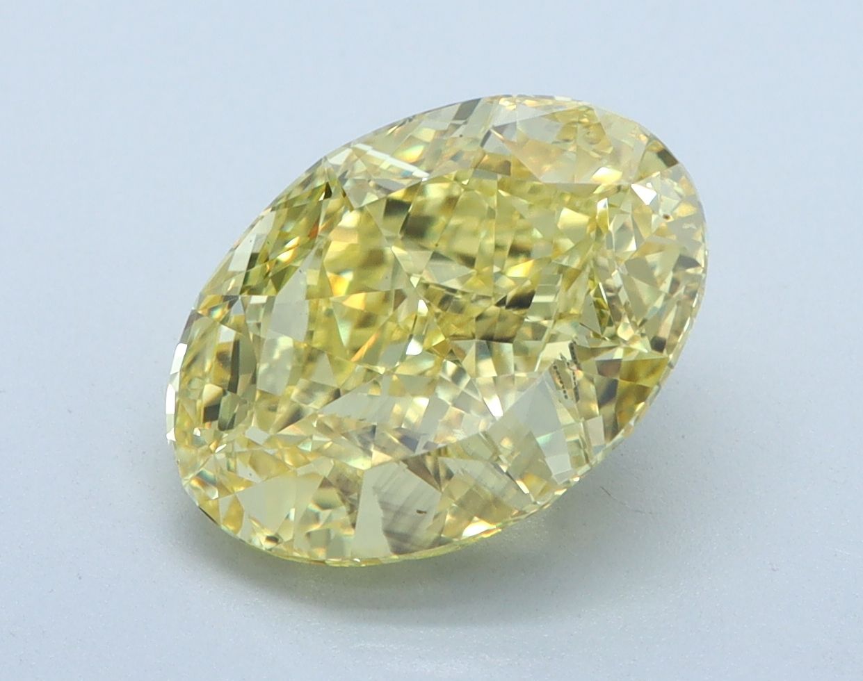 3.03 ct. oval Lab Grown Diamond front image
