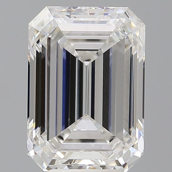 5.55 ct. emerald Lab Grown Diamond front image
