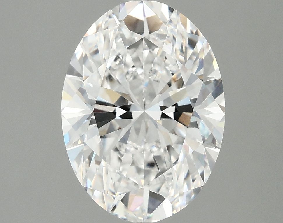 3.02 ct. oval Lab Grown Diamond front image
