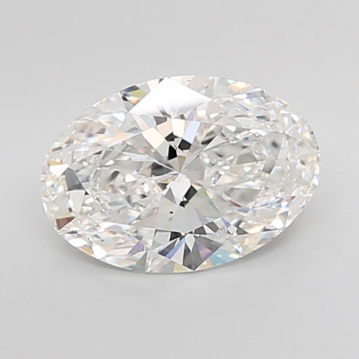 5.10 ct. oval Lab Grown Diamond front image