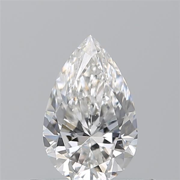Diamant Poire 0.52 ct - Couleur F - Pureté VVS2