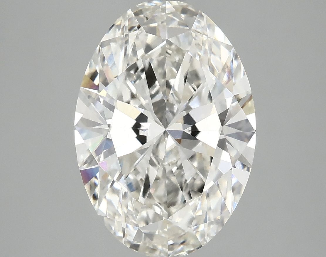 3.75 ct. oval Lab Grown Diamond front image