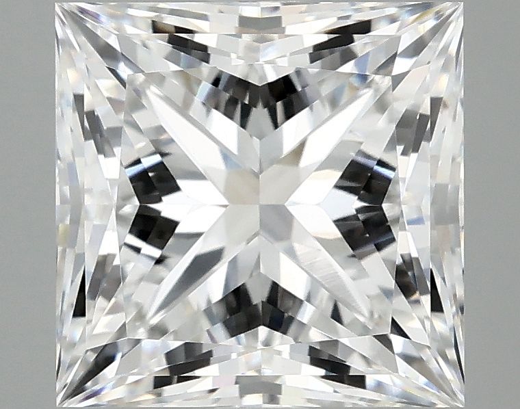 4.08 ct. princess Lab Grown Diamond front image