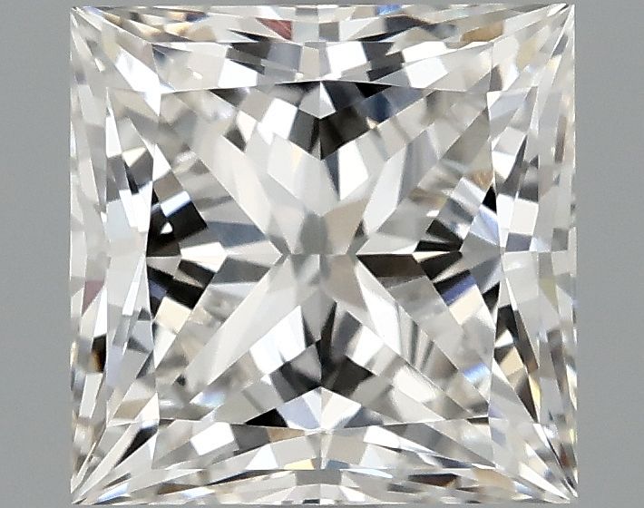 2.10 ct. princess Lab Grown Diamond front image