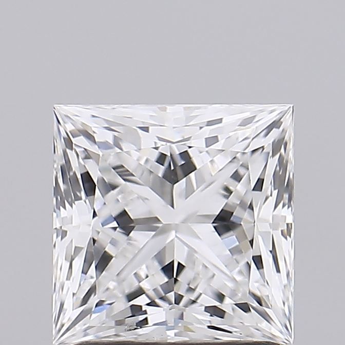 1.57 ct. princess Lab Grown Diamond front image