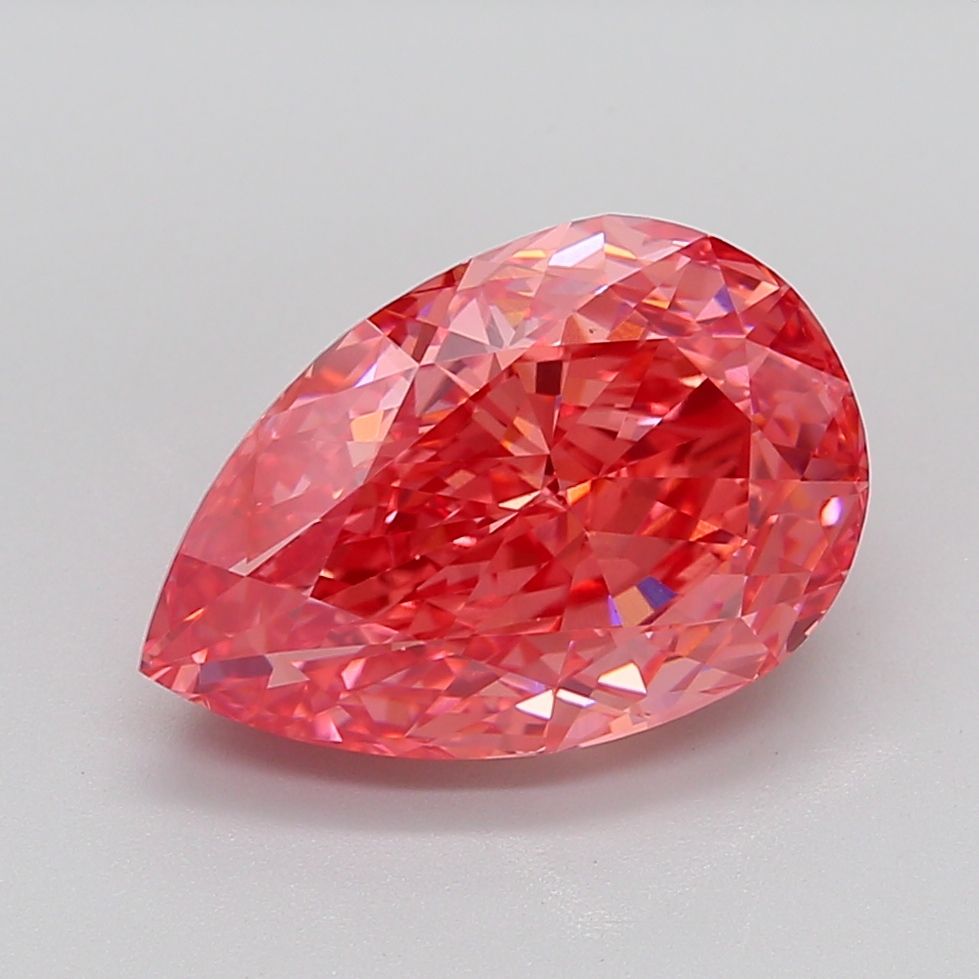 8.03 ct. pear Lab Grown Diamond front image