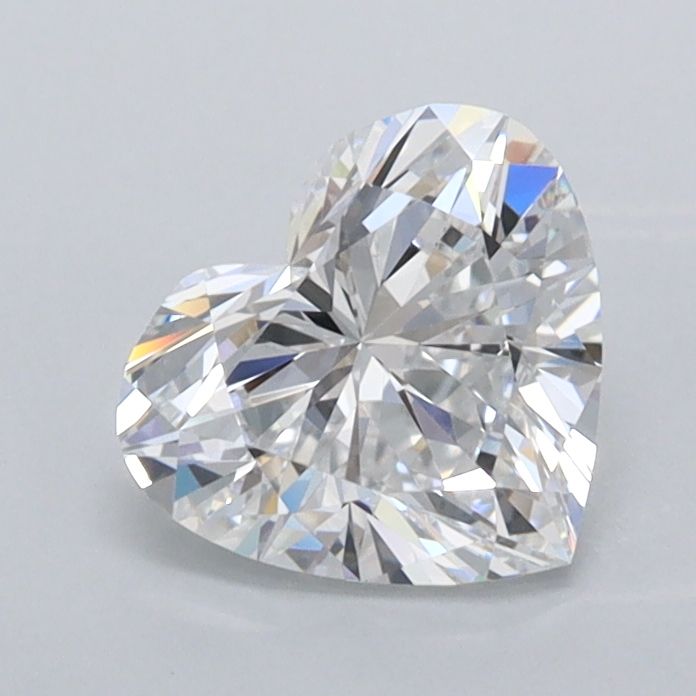 1 ct lab-grown Heart Diamond