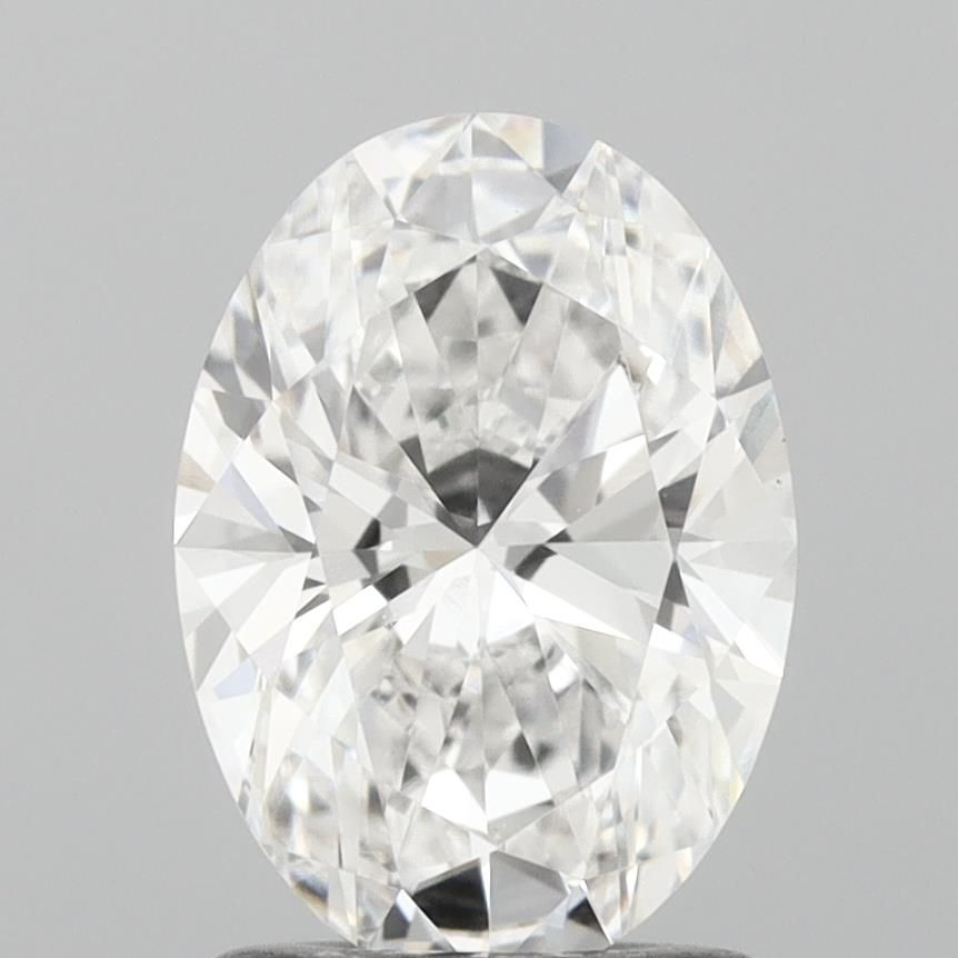 1.35 ct. oval Lab Grown Diamond front image