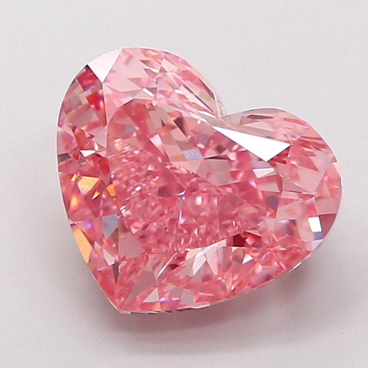 5.01 ct. heart Lab Grown Diamond front image