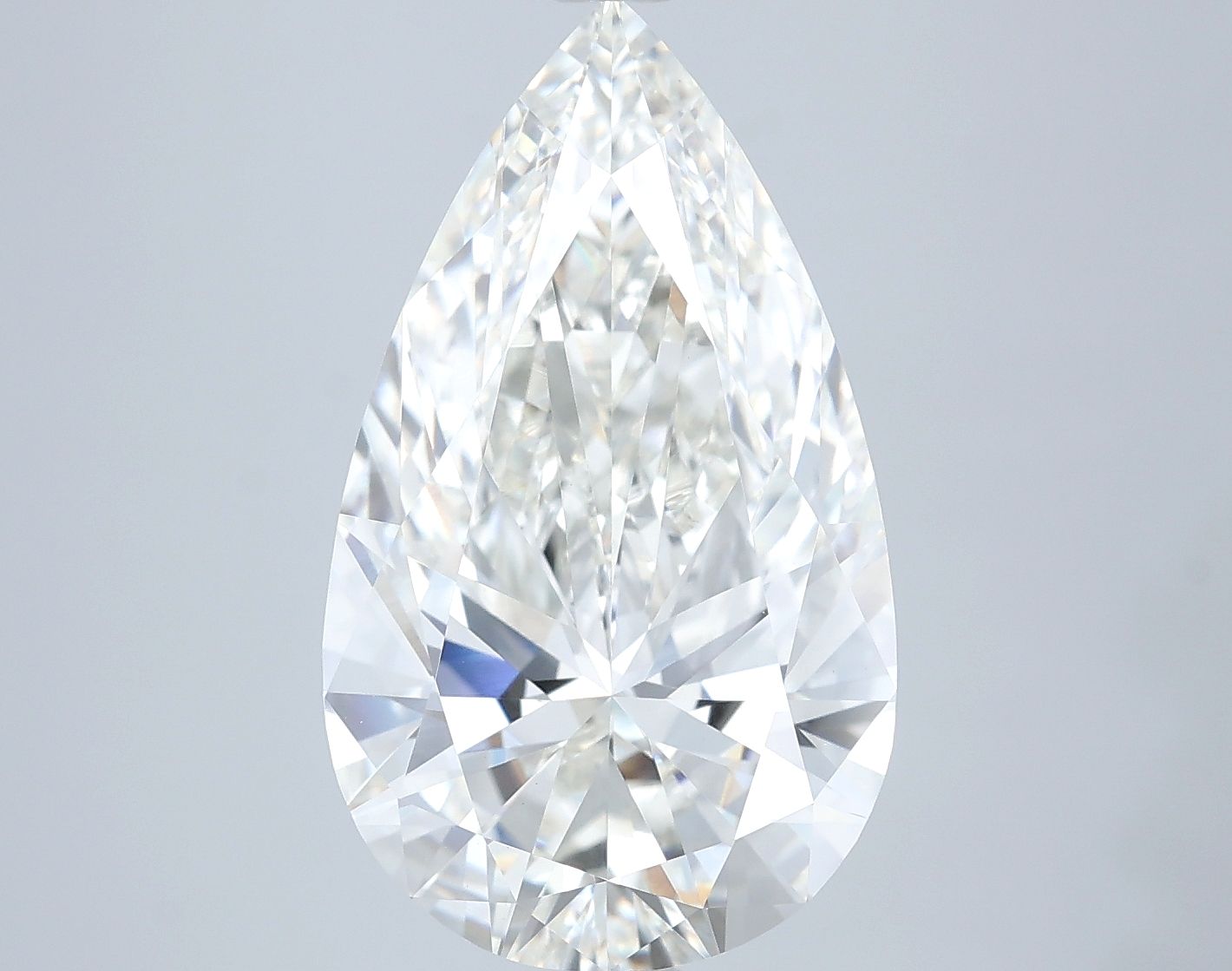 6.02 ct. pear Lab Grown Diamond front image