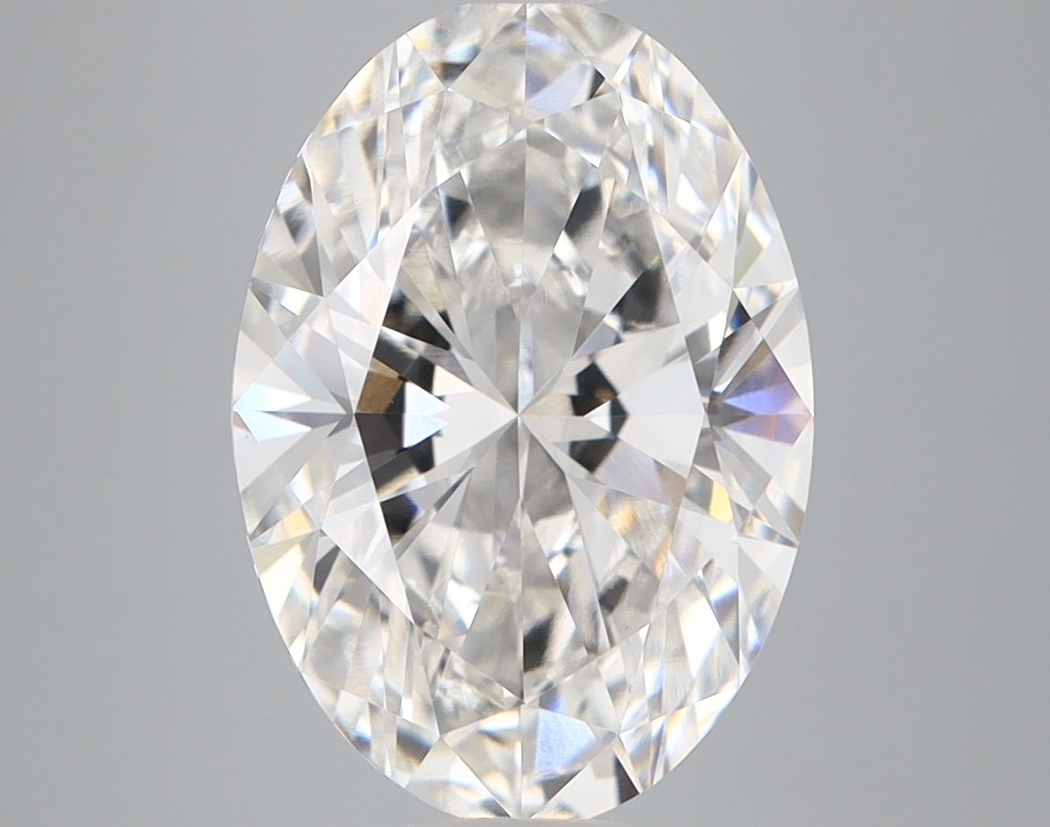 4.07 ct. oval Lab Grown Diamond front image