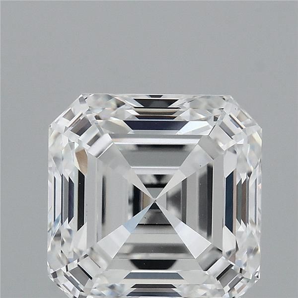 4.07 ct lab-grown Asscher Diamond