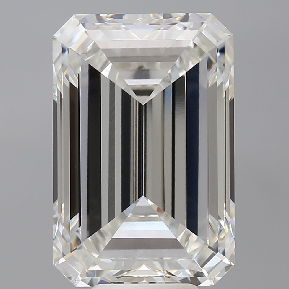 9.45 ct. emerald Lab Grown Diamond front image