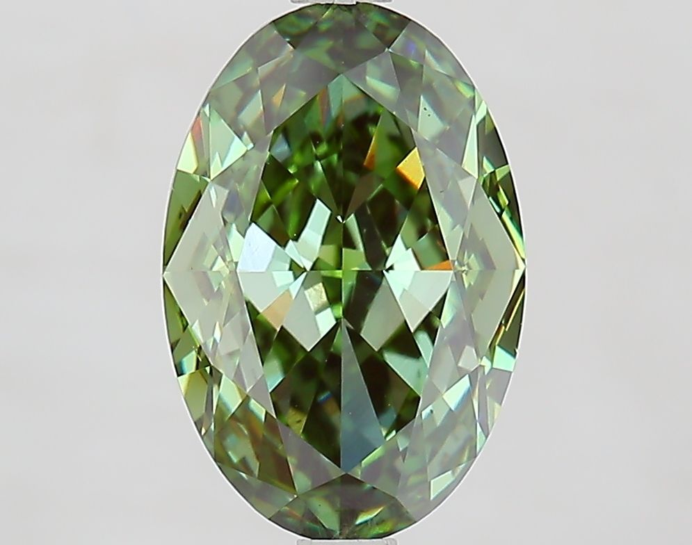 3.52 ct. oval Lab Grown Diamond front image